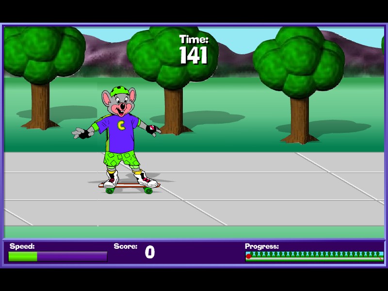 Chuck E Cheese's Skate Challenge